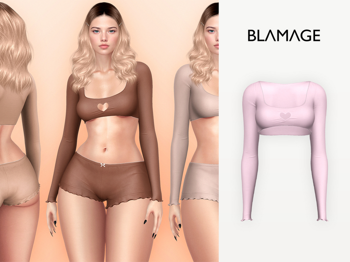 Blamage - Tate Top - Dusk