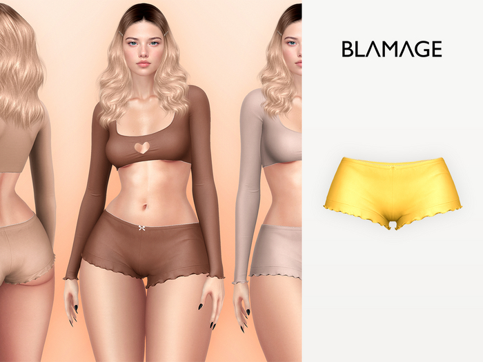 Blamage - Tate Shorts - Sun