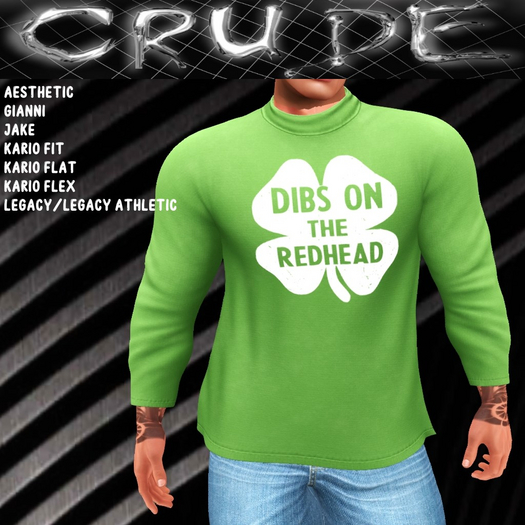 Dibs on the Redhead Men's Turtle (MTN MP)  <Wear Me>