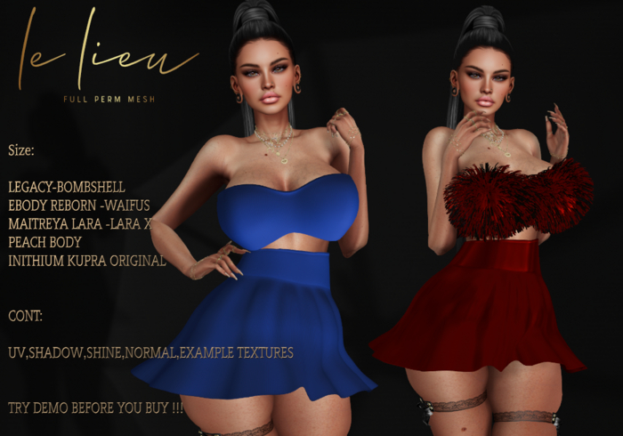 **LeLi**202**Dress **FULL PERM MESH