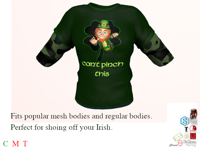 **THW** St Patty's Pinch This M