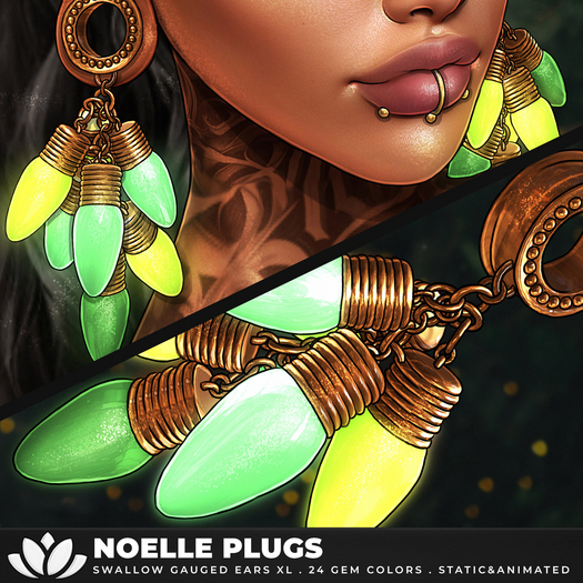 [BL] Noelle plugs XL // FATPACK