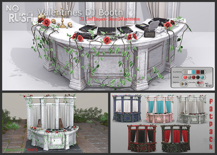 [NORUSH] Valentines DJ Booth FATPACK -unpack-