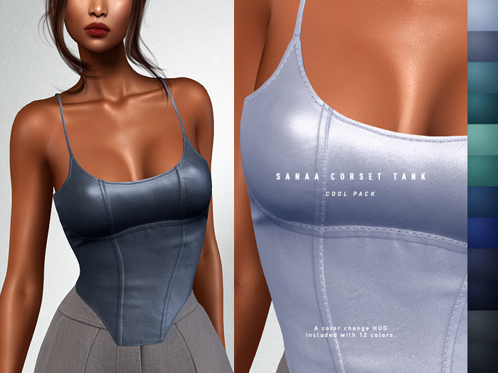 ISON - sanaa corset tank - cool