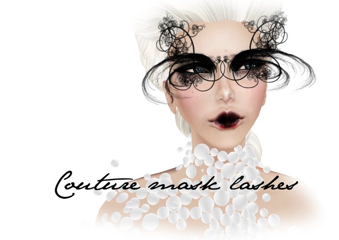 Boudoir Couture mask lashes