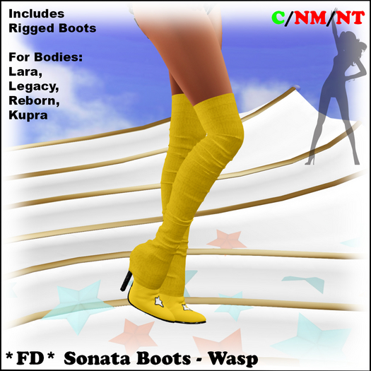 *FD* Sonata Boots [Boxed] Wasp