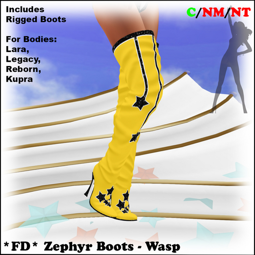 *FD* Zephyr Boots [Boxed] Wasp