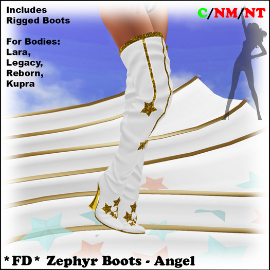 *FD* Zephyr Boots [Boxed] Angel