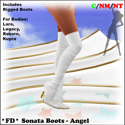 *FD* Sonata Boots [Boxed] Angel