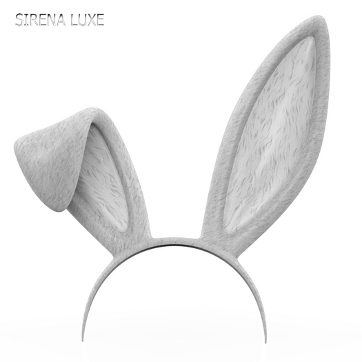 White Easter Bunny Ears