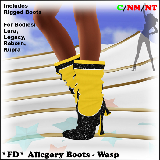 *FD* Allegory Boots [Boxed] Wasp