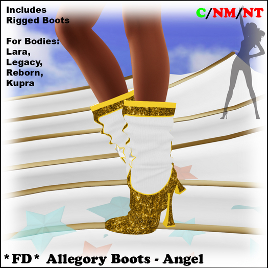 *FD* Allegory Boots [Boxed] Angel