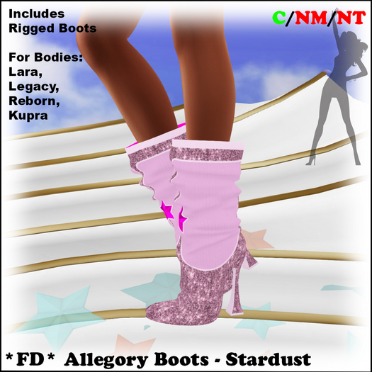 *FD* Allegory Boots [Boxed] Stardust