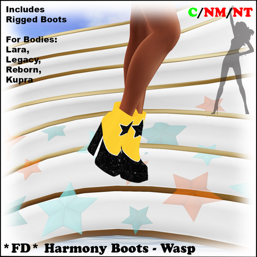 *FD* Harmony Boots [Boxed] Wasp