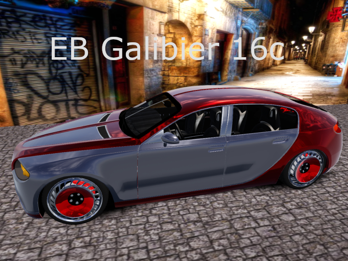 NEW for 2025  EB Galibier 16c  Red/Silver 