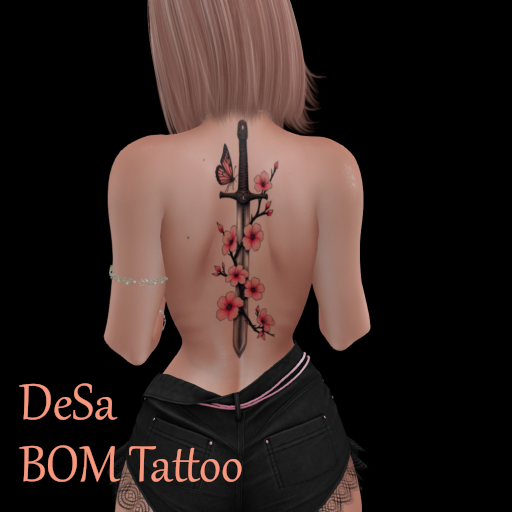 DeSa -Sword Spring Back- BOM Tattoo (Add)