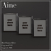 Second Life Marketplace - Aine - Bree Frames Silver (ADD)