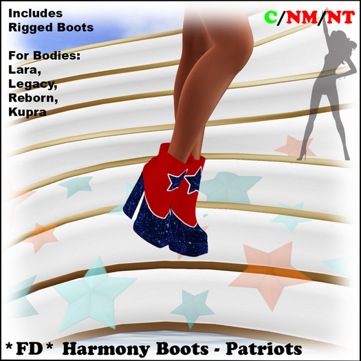 *FD* Harmony Boots [Boxed] Patriots