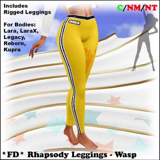 *FD* Rhapsody Leggings [Boxed] Wasp