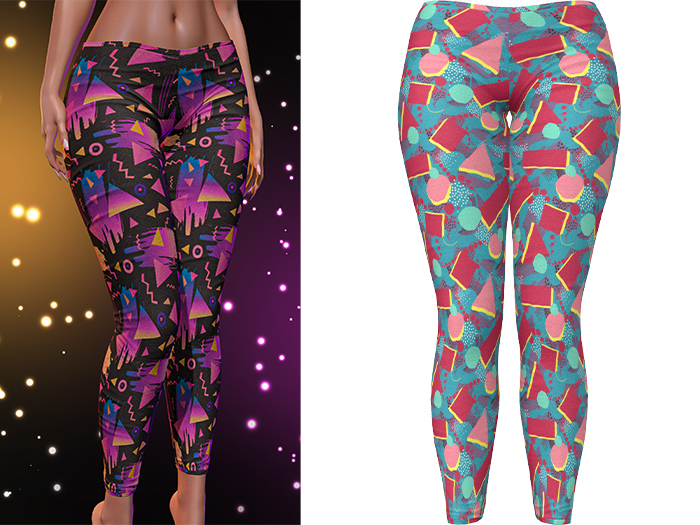 Kore Leggings 2.0 [80s Shapes] - Maitreya Lara + LaraX • Petite + PetiteX • Legacy • Reborn Pants