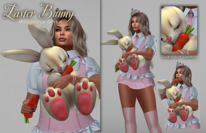 Studio Craft * Easter Bunny (Wearable) Giver (BOX)
