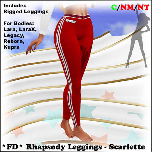 *FD* Rhapsody Leggings [Boxed] Scarlette