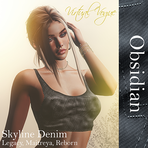 VirtualVogue - Skyline Denim (Obsidian)