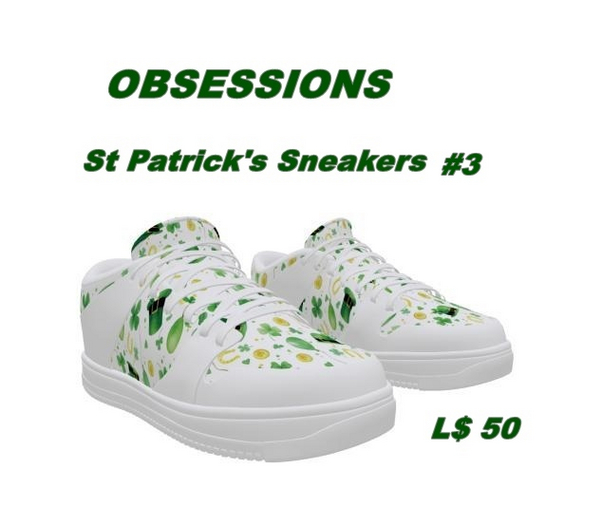  St Patrick's Day Sneakers 3 