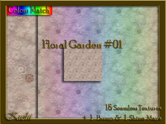 Floral Garden #01 Texture Pack