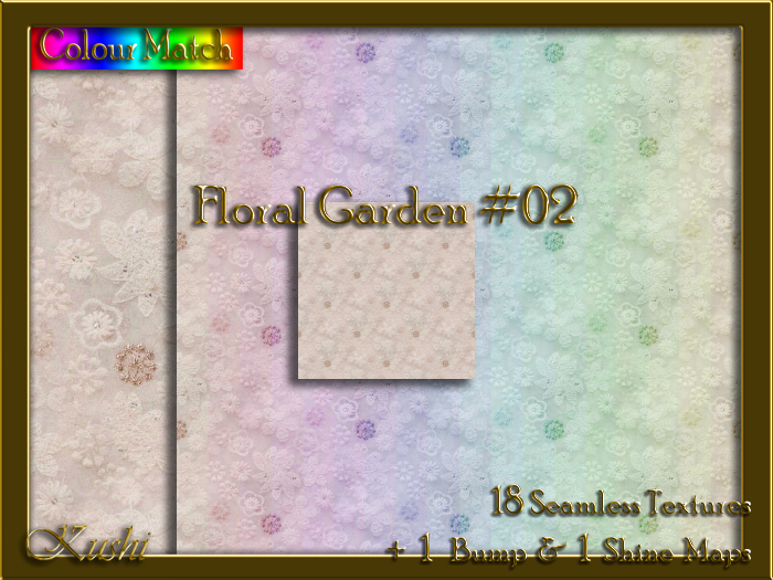 Floral Garden #02 Texture Pack