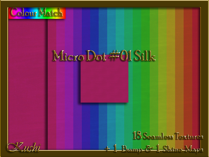 Micro Dot #01 SILK Texture Pack