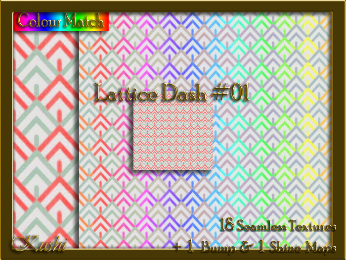 Lattice Dash #01 Texture Pack