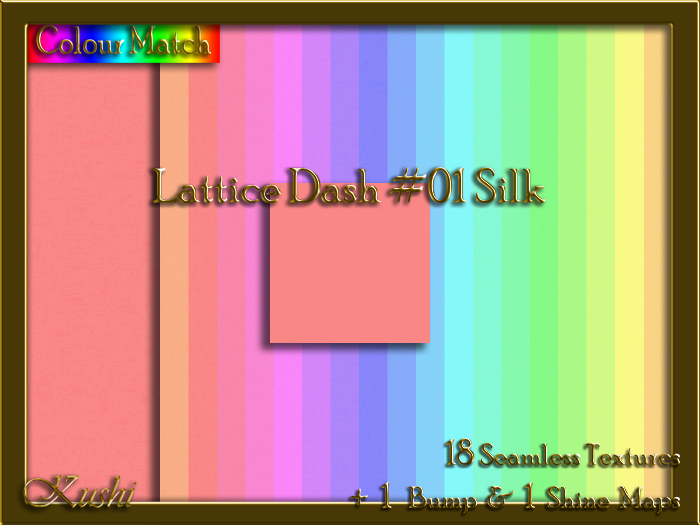 Lattice Dash #01 SILK Texture Pack
