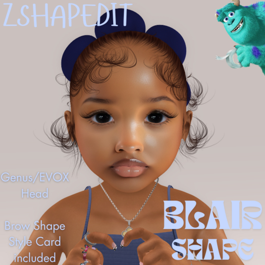 !ZSHAPEDIT - Blair Shape