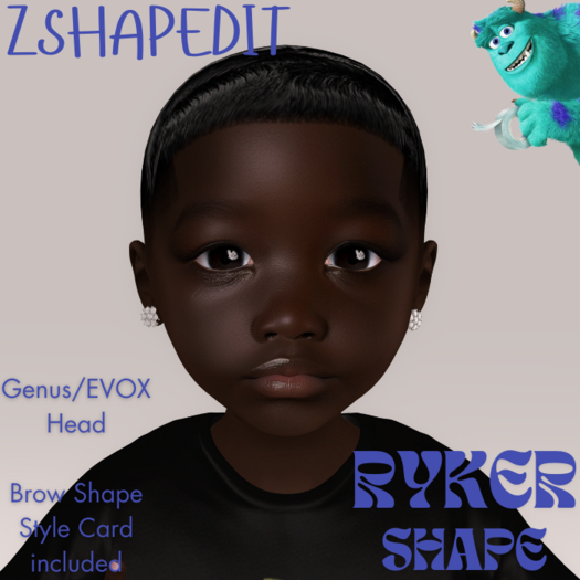 !ZSHAPEDIT - Ryker Youth Shape