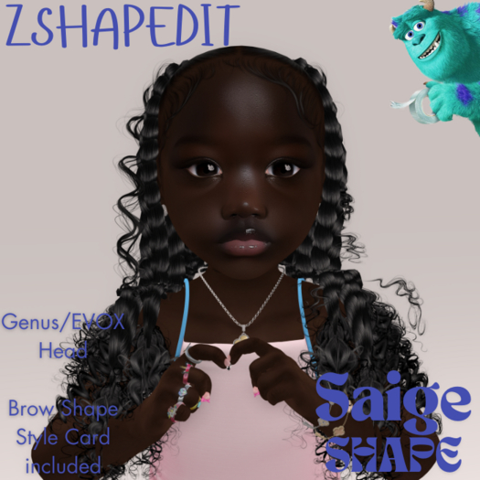 !ZSHAPEDIT - Saige Youth Shape