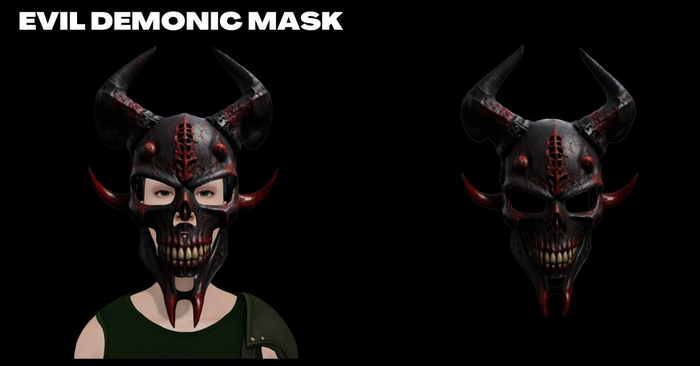 [NE] Evil demonic mask