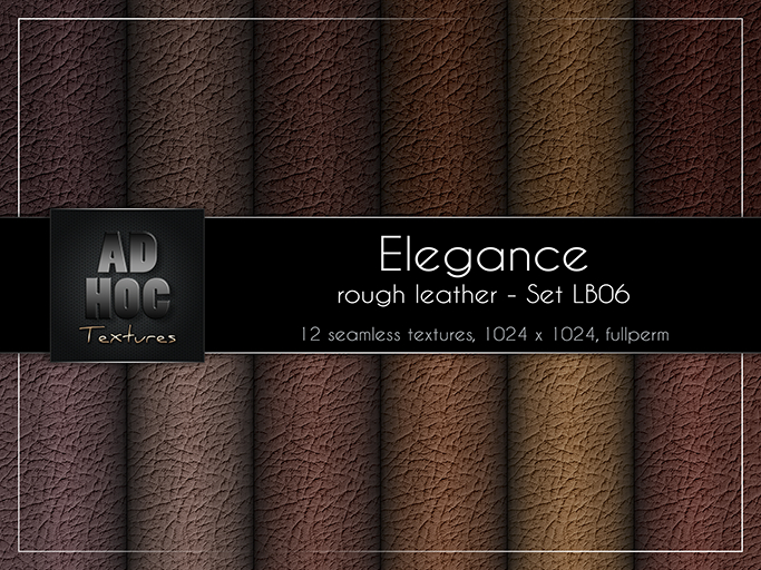AD HOC - ELEGANCE - Set LB06 - Rough leather