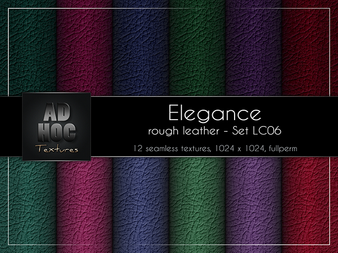 AD HOC - ELEGANCE - Set LC06 - Rough leather