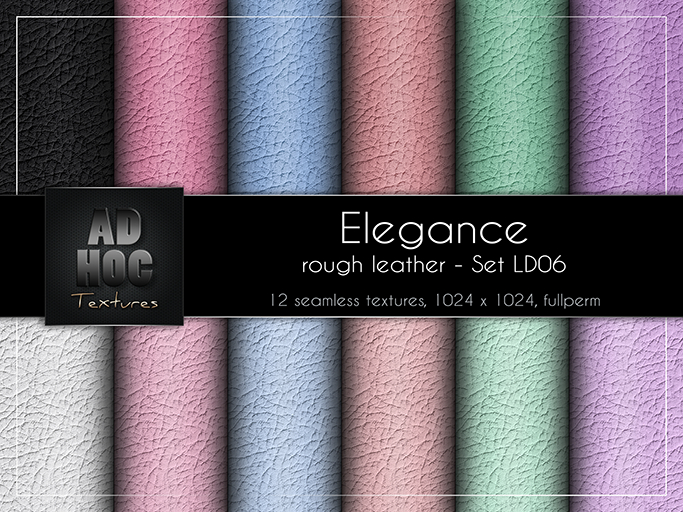 AD HOC - ELEGANCE - Set LD06 - Rough leather