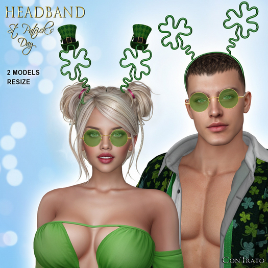 [ConTrato] Headband St. Patrick's Day
