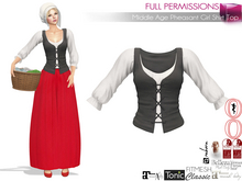 MI963190 Middle Age Pheasant Girl Shirt Top