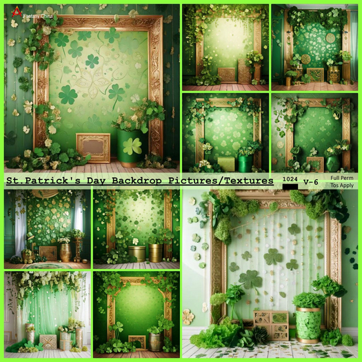 St. Patrick's Day Backdrop Pictures