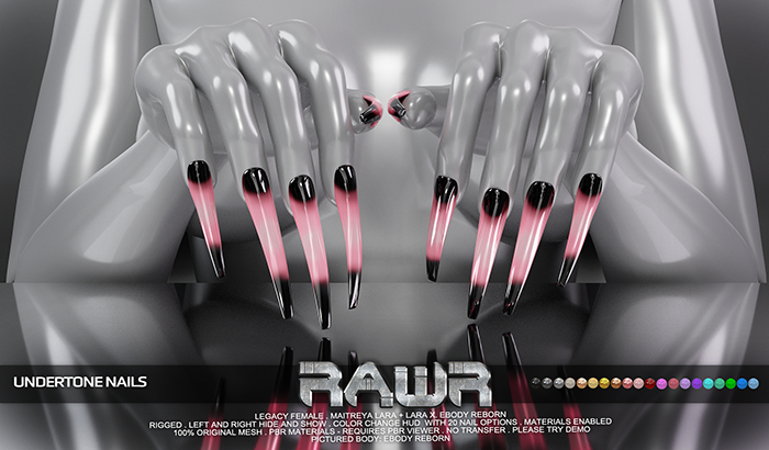RAWR! Undertone Nails (add me)
