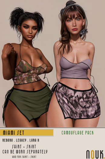 Nouk. Miami Set Camouflage Pack