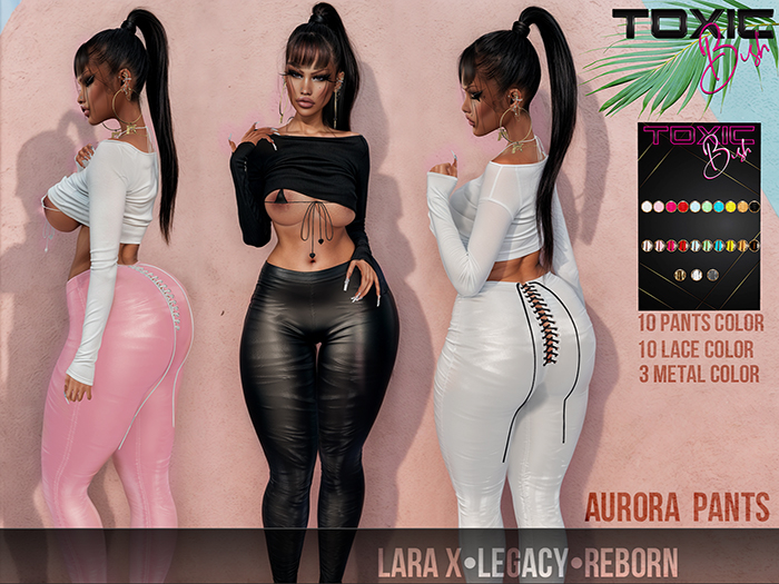[TOXIC BISH] Aurora Pants @ HUD