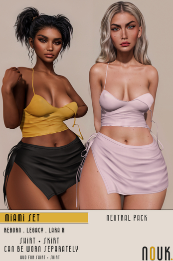 Nouk. Miami Set Neutral Pack