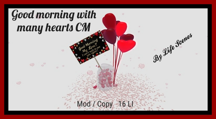 (LS) Good morning with many hearts CM