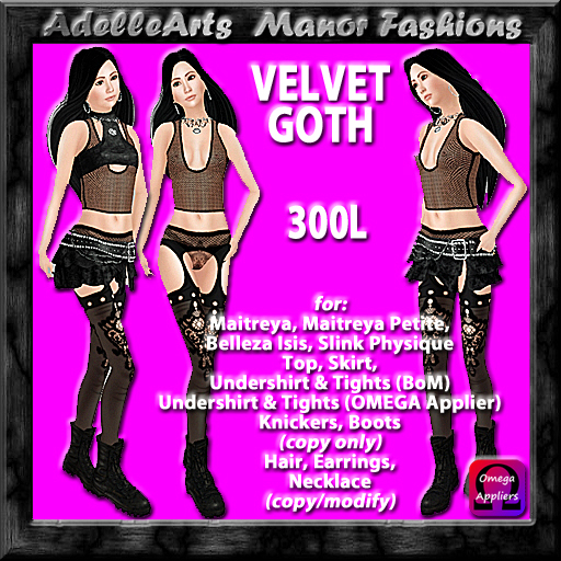 AdelleArts Velvet Goth