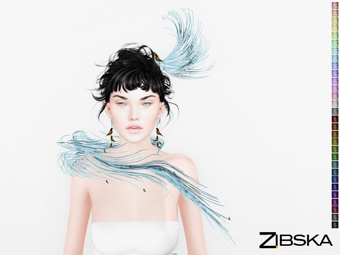 Zibska ~ Franca color change headpiece and collar